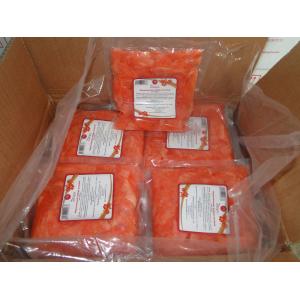 Pickled Japanese Ginger Sushi Chips Nutrition Tender Ginger Raw Materials