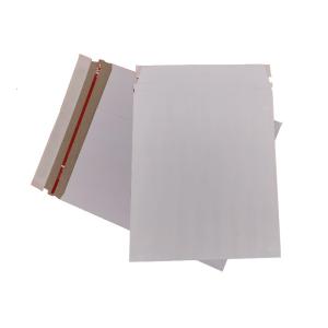Lightweight 13x13cm Recycled Rigid Mailers White Cardboard Envelopes