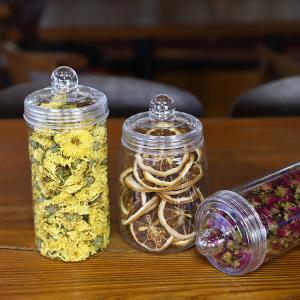 Custom Printing Transparent Plastic Jars for Transparent Packaging Solution