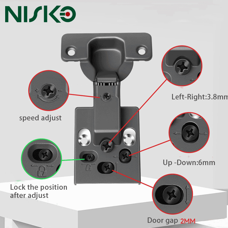 Premium 4D Adjustable Hydraulic Hinge For Cabinet Door