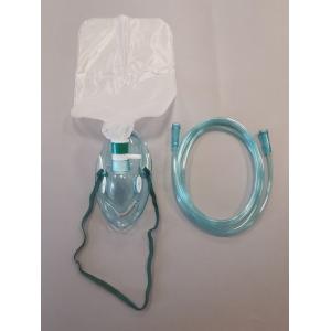 PVC Non Rebreather Oxygen Mask Paediatric Non Rebreathing Mask With Safety Vent