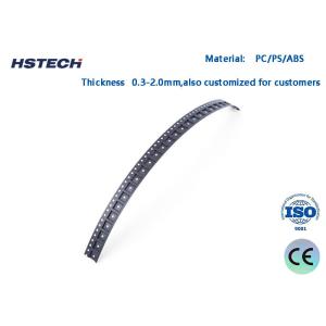 Custom Pocket Embossed Carrier Tape Package PS/PC/PET Material With Cover Tape