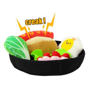 Upgrade Your Pet's Playtime with 2022 Dog Breakfast Toy Interactive Plush Hide