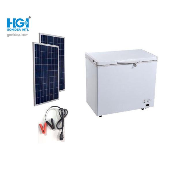 Outdoor 212L Solar Power Freezer Refrigerator 7.5 Cubic Feet 12V DC Compressor
