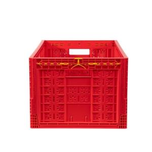 30kg Load Capacity Foldable Plastic Storage Bin for Industrial in Mobile Storage