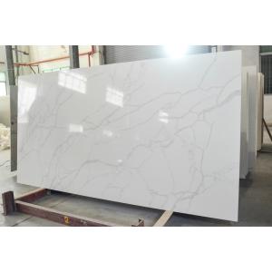 White Snowflake Artificial Quartz Calcutta Countertops Solid Surface