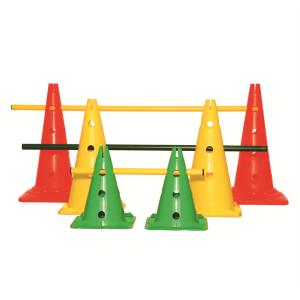 Outdoor Exercising Plastic Soccer Football Cones Training Agility Football Disc