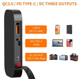 Foldable Solar Panel Backup Generator 300W with Black Panel Efficiency 21.5%-23