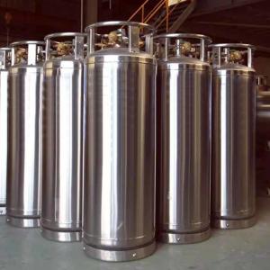 Cryogenic Removable Dewar Tanks Liquid Nitrogen Oxygen Dewar Cylinder
