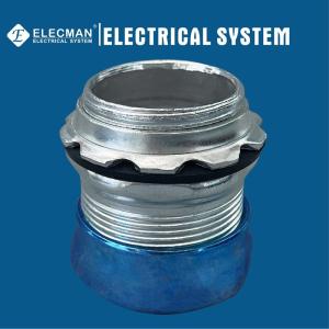 Quality Raintight Steel EMT Connector Compression Type 1-1/4&quot; for sale