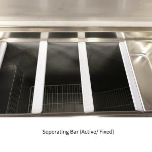 220V Commercial Under Counter Refrigerators 1200x800x1088mm Practical