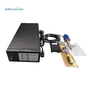 Small Ultrasonic Plastic Cutter For Various Material , Ultrasonic Fabric Cutting