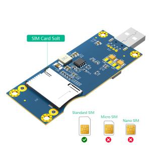 Mini PCI-E PCIe 52Pin to USB 2.0 Wireless Module Adapter Riser Card with SIM