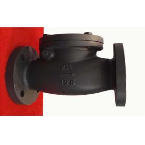 China Size 2 Flanged Swing Check Valve On Pipeline Of Reclaimed Water on sale