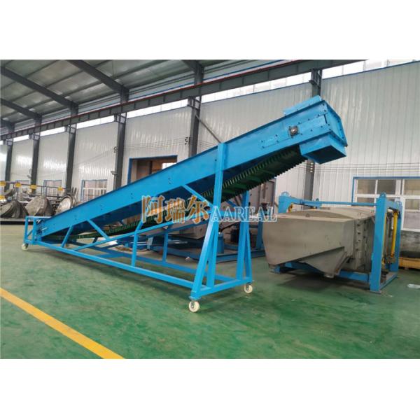 Buy Chemical Particles Powders Climbing 500MM Skirt Belt Conveyor at wholesale prices