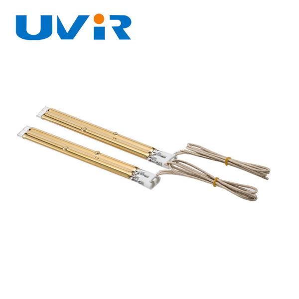 Buy 1338W Gold Coated Quartz Infrared Heat Lamp Tube at wholesale prices