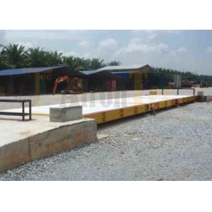 Concrete Steel Truck Weighing Scale With Steel Frame Quick Measuring