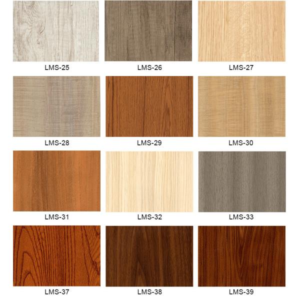 Grooved PVC Wood Plastic Composite Decking Boards 8mm