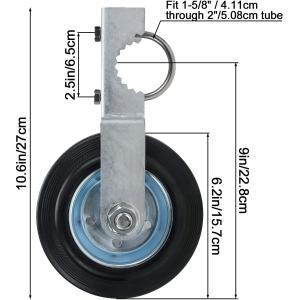 Nature Pressure Treated Outdoors Support with Hot Galvanized Coated Finish