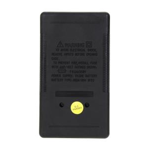 Mini Digital Multimeter with Buzzer Voltage Ampere Meter Test Probe DC AC LCD