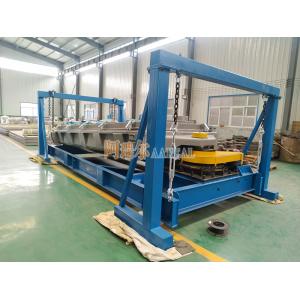Gyratory Reciprocating Motion Screen Separator Carbon Steel 4 Decks 1800*3600mm