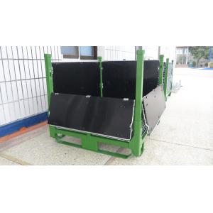 Durable Collapsible Wire Container Large Load Capacity With PP Sheets