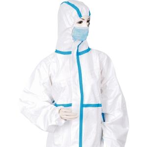 SF 70gsm Full Body Disposable Coveralls 195cm