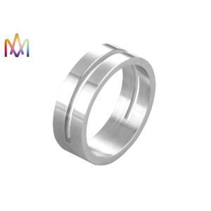 1mm Thickness Mens Stainless Steel Wedding Rings