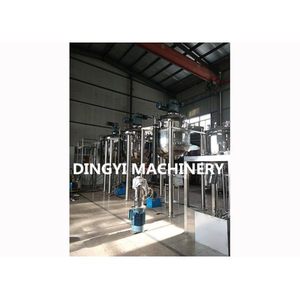 Buy Cream Vacuum Emulsifying Mixer Steam Heating 18.5Kw Motor Safety Operation at wholesale prices