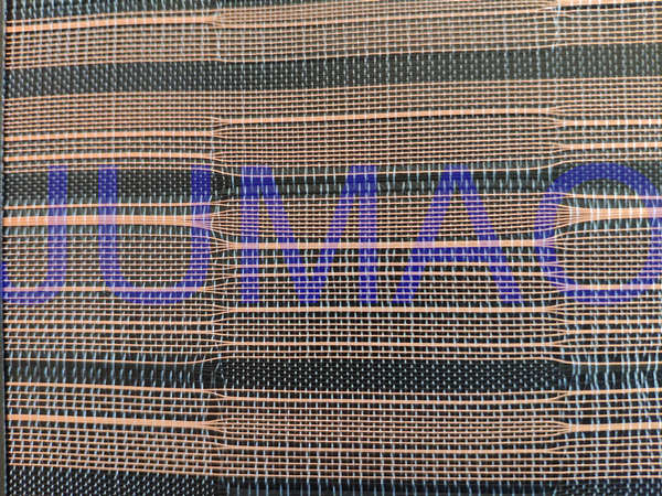 Black And Copper Color Glass Laminated Metal Mesh Fabric With Images