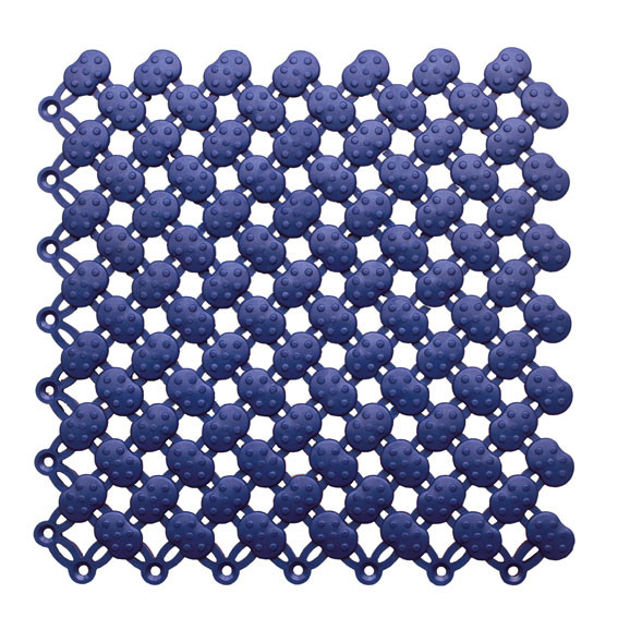 Buy PVC Interlocking Floor Mat Anti Skid Bath Mat 20cmx20cm at wholesale prices