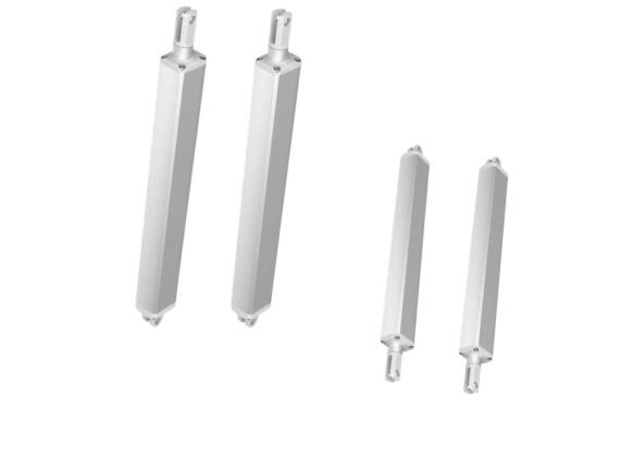 Aluminum Electric DC Actuator 500N 24VDC for Window Automation