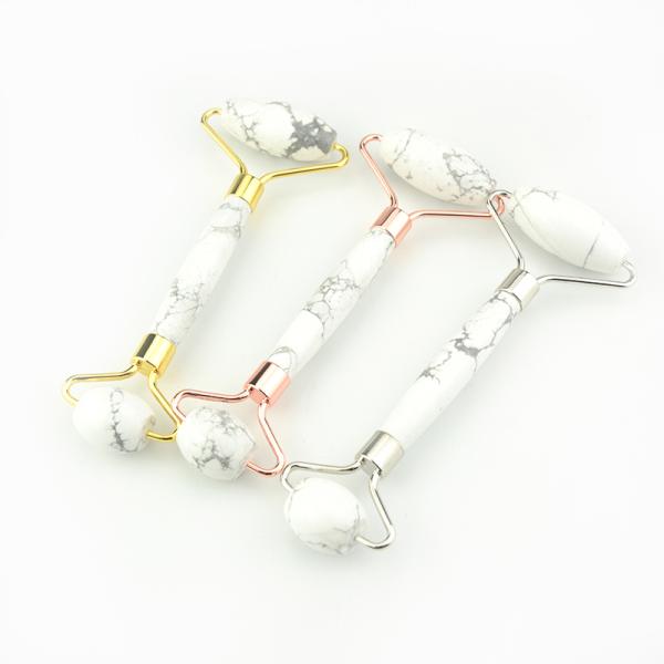 White Turquoise Jade Facial Roller