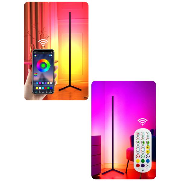 Creative LED Bedside Nightlight Minimalist Line Floor Lamp for E-Sports Atmosphere