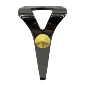 Factory Supply 6inch Iron Cast Wooden Color Black Golden Metal Furniture Sofa