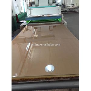 Wall Scratch Resistant Fireproof Uv High Gloss Board 15mm