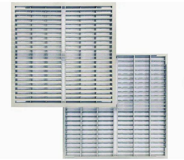 Steel Grating Lattice Platform Stair Treads Hot-DIP Galvanized