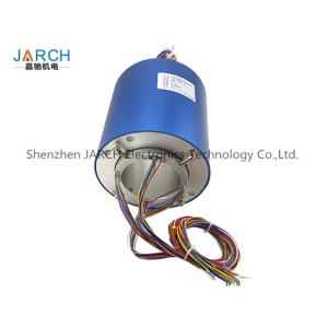 China Wrapping machinery Through Bore Thermocouple Slip Ring IP54 Max Speed:500RPM on sale