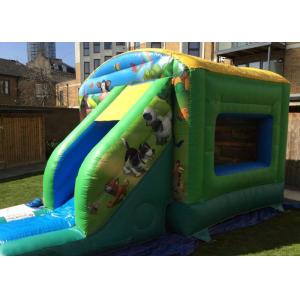Big Farmyard Inflatable Bounce House With Slide For Young Teenagers