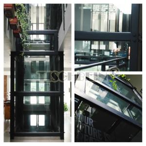 450kg 630kg panoramic glass elevator
