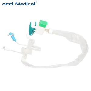 Decrease Tracheal Injury Pressure-Valve Equipped Medical 24hour Closed Suction
