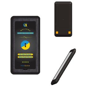 New design wireless queue management system touch screen keyboard with 18 pagers