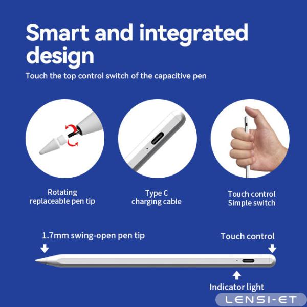 Magnetic Custom Smart Touch Palm Rejection Pencil For IPad