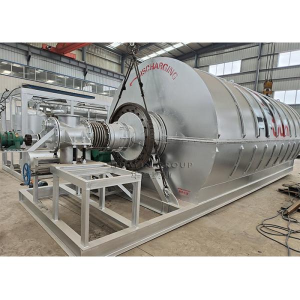 Buy Municipal Solid Waste Plastic Pyrolysis Plant Industrial Scale Pyrolysis System at wholesale prices