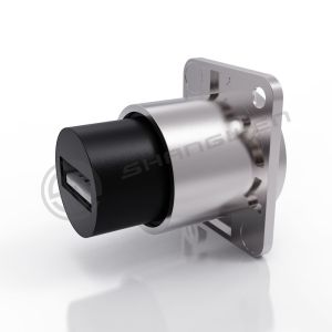 4 Pin Audio Video & USB Connector Dustproof Indoor Outdoor Copper Contact