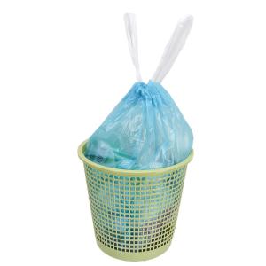 Customized Kitchen Drawstring 13 Gallon Plastic Trash Bags for Household Waste