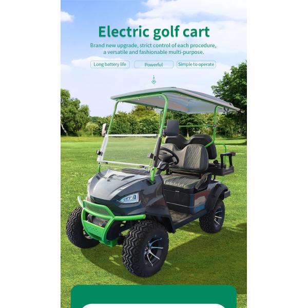 ODM Service 6 Passenger Electric Off Road Hunting Golf Cart for 70-90km Driving Mileage