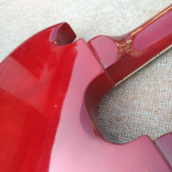 Red EDS1275 Custom Shop double Neck Electric Guitar 6/12 strings Wholesale Musical Instruments