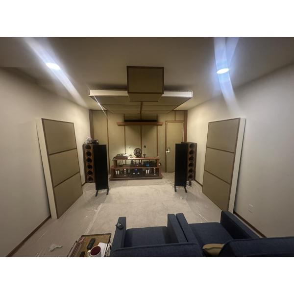 Studio Room 50mm Thick Soundproofing Fabric Wrapped Acoustical Panels Absorbing Board