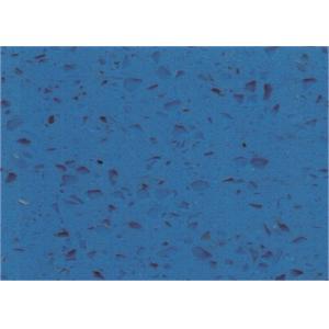Artificial Crystal Blue Quartz Stone Countertops Composite Solid Surface